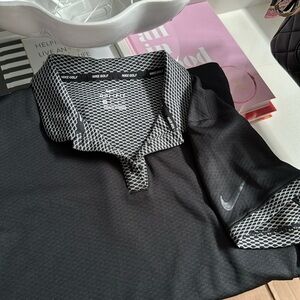 Polo de golf pour femme nike top women black dry fit